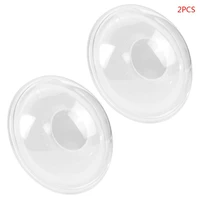 1pair silica gel galactorrhea collection cover breast milk collector nipple suction container reusable nursing pad