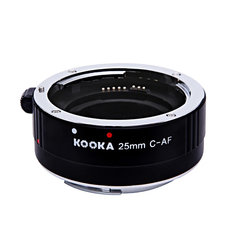 25 мм Макро Удлинитель Автофокус ttl экспозиция медное металлическое кольцо для Canon