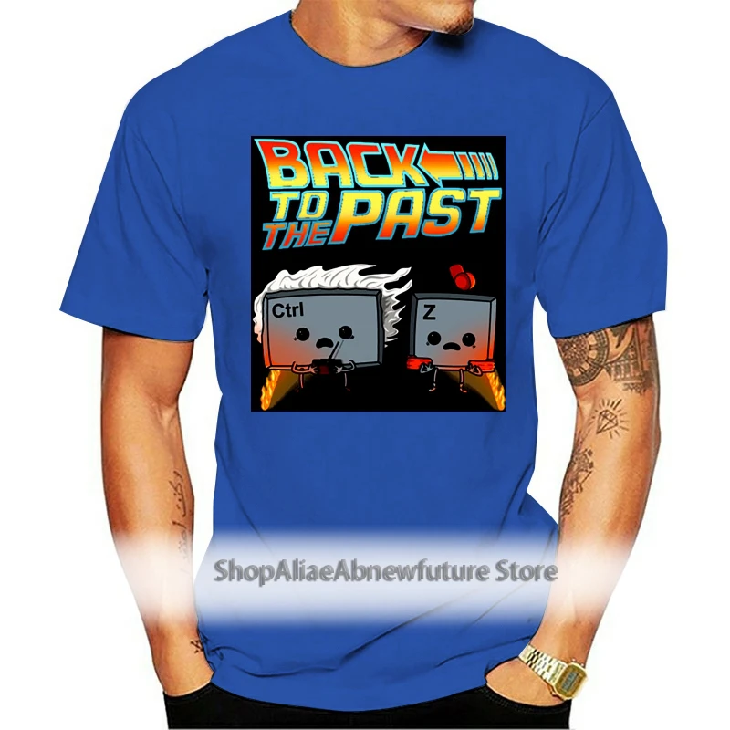 

Back To The Past Game Control T Shirt Short Sleeve Casual Designers Youth Summer Fall T Shirt Casual Tops T Shirt Cotton Men