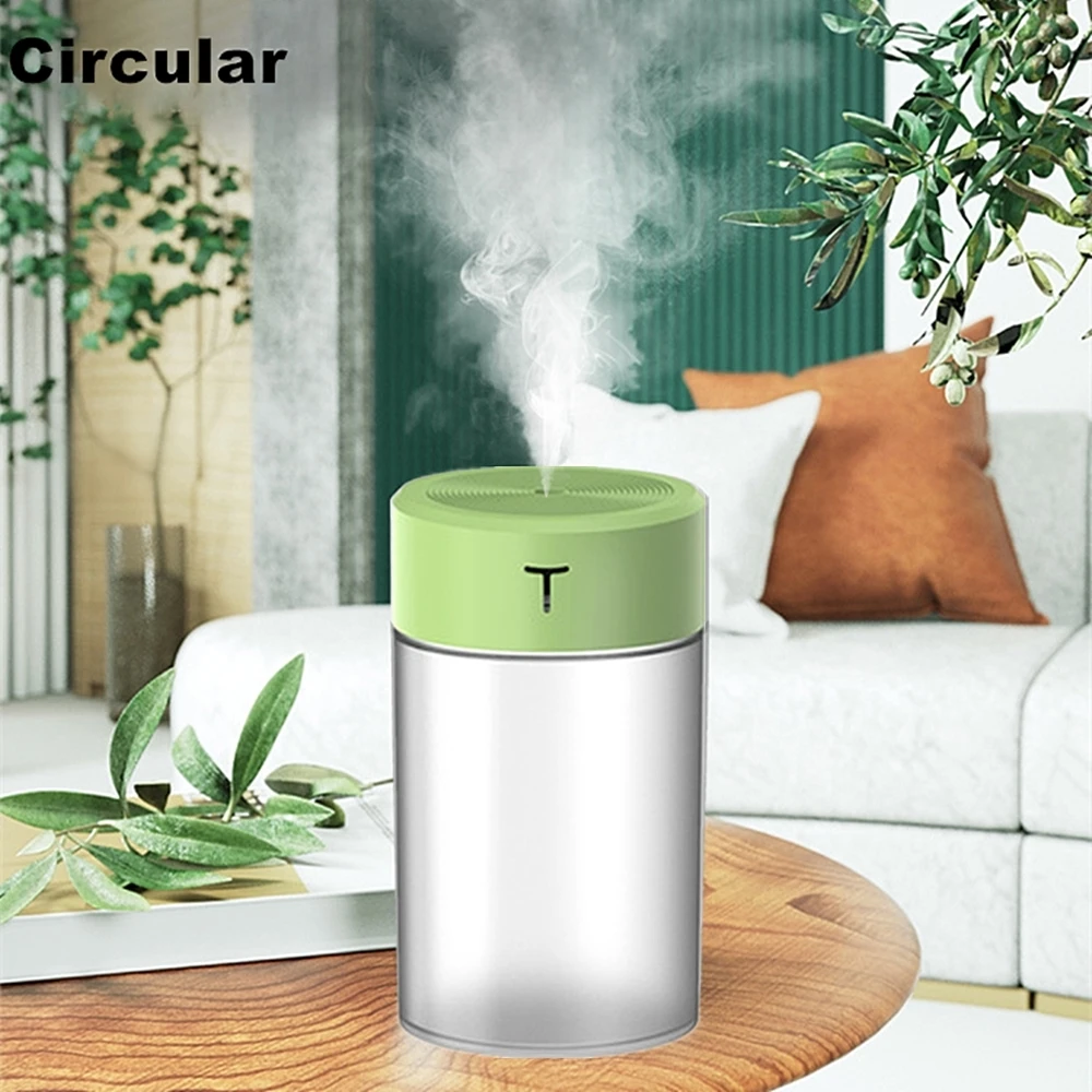 

Mini Ultrasonic Air Humidifier 360ML Mute Aroma Essential Oil Diffuser For Home Car USB Fogger Mist Maker with LED Night Lamp