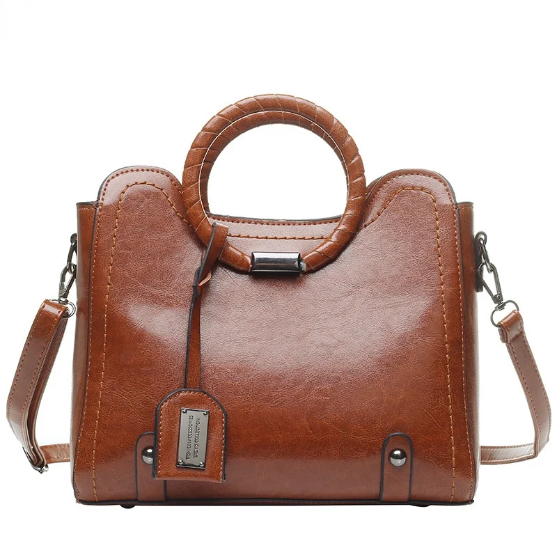 

Lady Top-handle Bags Vintage Handbags Women Casual Shoulder Bag Tote for Girls Pocket Crossbody Bag Tote Luxury Designer Fashion