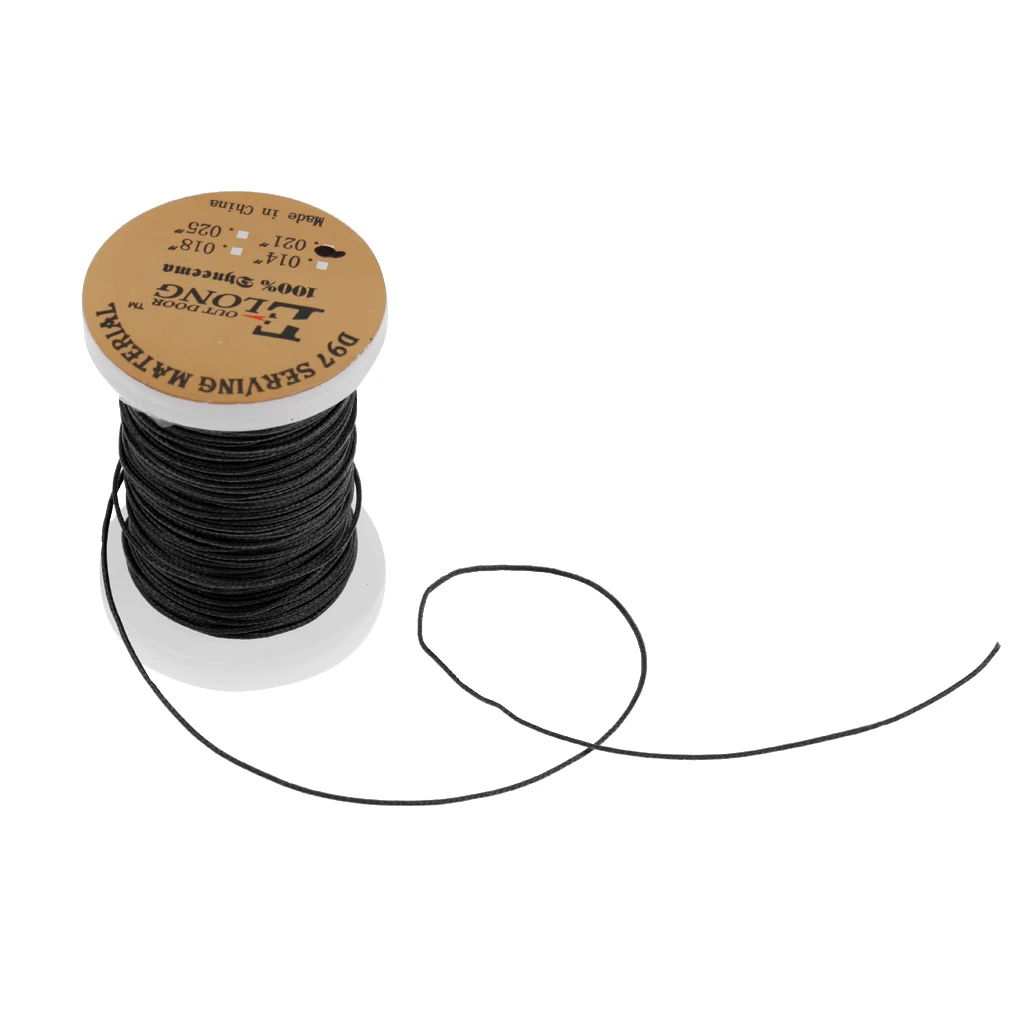 

2 Pieces Archery Longbow Strings Protect 0.021 Thickness Serving Thread