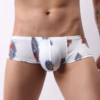 underwear sexy lingerie low rise boxers comfortable men underpants breathable bikini pouch soft male panties new shorts