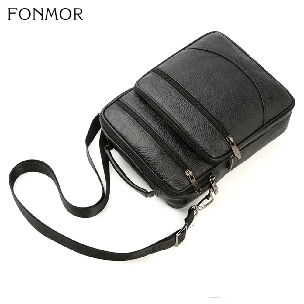 Fonmor большие сумки тоут из натуральной кожи сумка через плечо для мужчин на