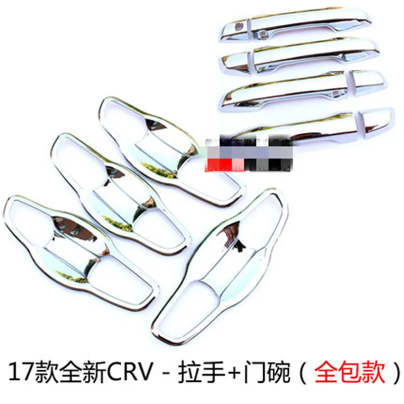 

ABS Chrome Door Handle Door handle Protective covering Cover Trim Car styling for Honda CR-V 2017 2018 2019