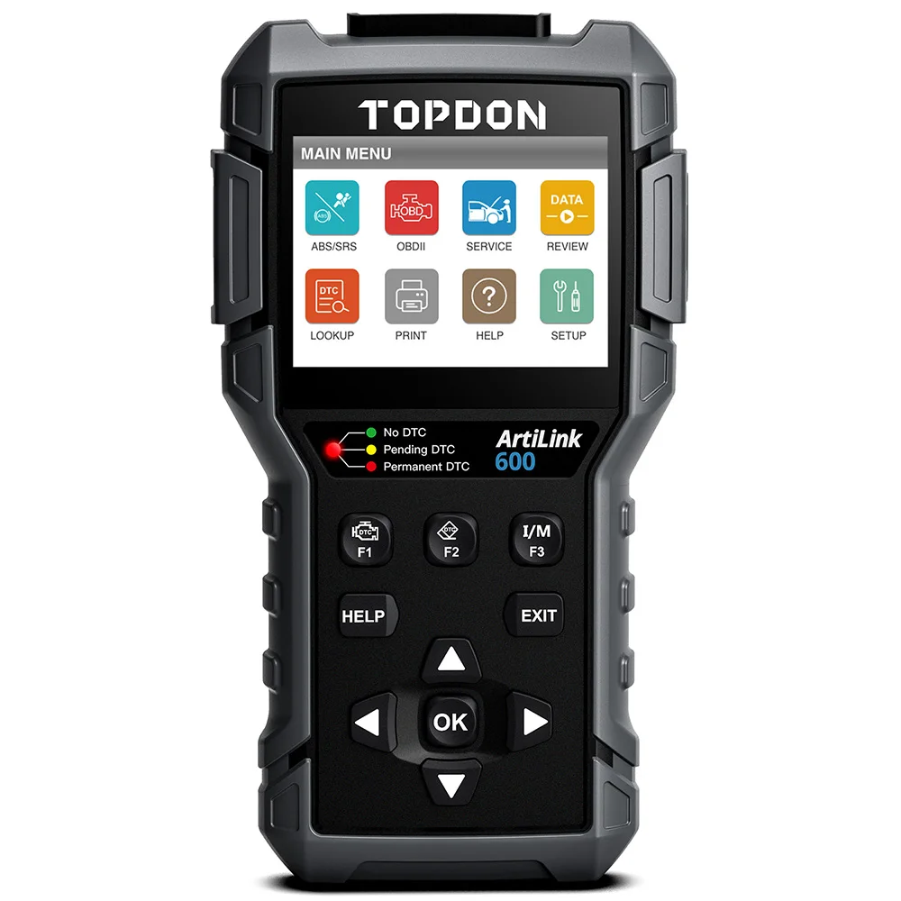 

TOPDON ArtiLink600 OBD2 Scanner Car Diagnostic Tool Automotive Scan Auto Diagnostics ABS SRS Engine Test Autoscanner Free Update