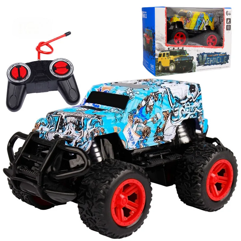 1:43 Hot Toy New 4CH Wireless Remote Control Car Land Vehicles Model Kid's RC Toys Trucks Off-Road Racing car toy | Игрушки и хобби