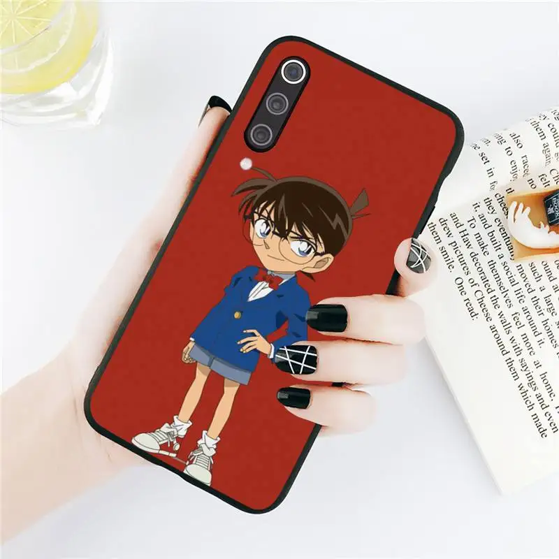 

anime Detective Conan Phone Case For Xiaomi Mi Note 10 Lite pro 7 9 9t pro se a2 lite