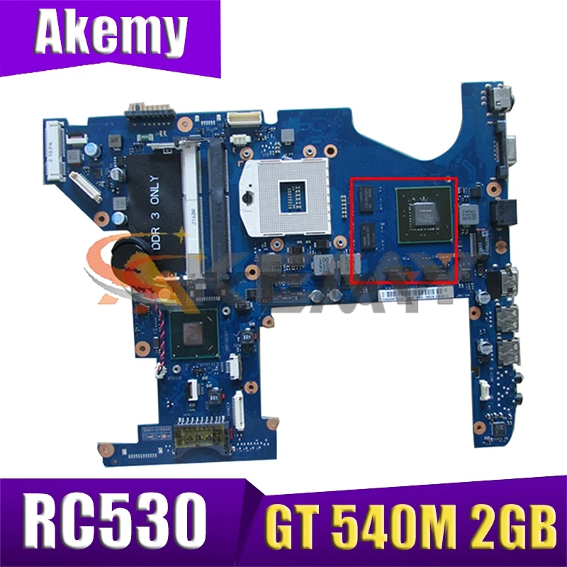 

AKEMY для Samsung RC530 Материнская плата ноутбука BA92-08557A BA41-01684A GT 540M 2GB HM65 DDR3