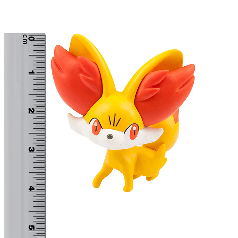 Мини игрушка Takara Tomy Pokemon monglue EX Sun Moon 4 см коллекция фигурок Fennekin Новинка