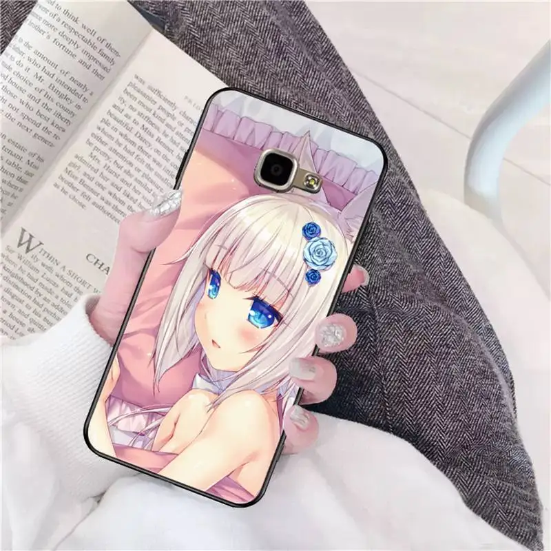 TOPLBPCS Nekopara Chocola Vanilla Cat Girl Phone Case for Samsung A51 01 50 71 21S 70 31 40 30 10 20 S E 11 91 A7 A8 2018 | Мобильные