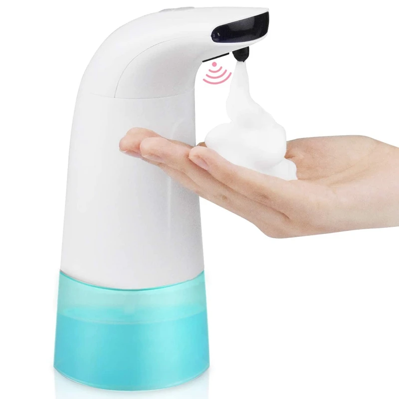 

250Ml Automatic Soap Dispenser, Touchless Infrared Foaming Soap Dispenser Hand Free Countertop Soap Dispensers Automatic