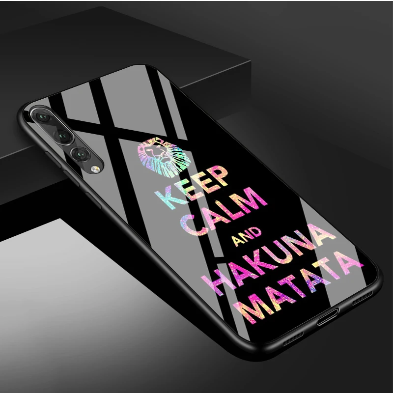 Чехол из закаленного стекла для Huawei P30 P40 P20 Lite Pro P smart 2019 Mate 20 30 | Мобильные телефоны