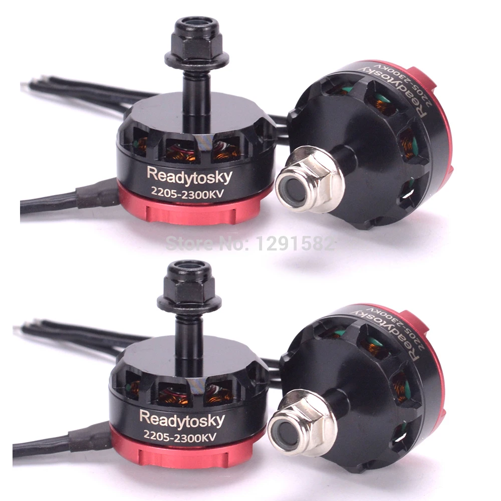 RS2205 2205 2300kv бесщеточный двигатель 3 4S для QAV R 220 250 с видом от первого лица защитной