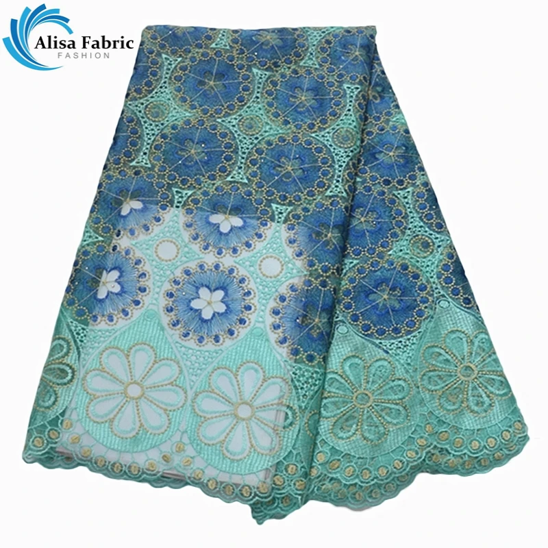 Белая вышитая африканская кружевная ткань Alisa высокое качество 2021 французские