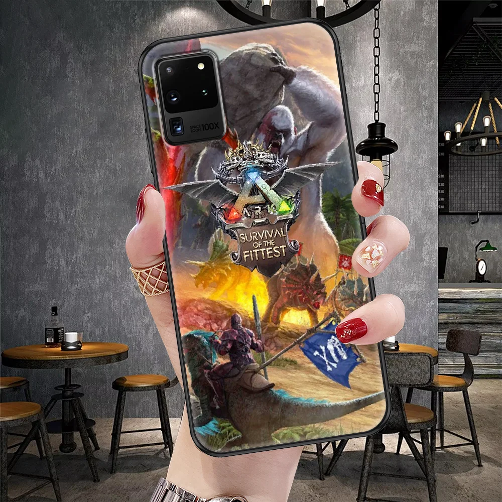 Чехол для телефона ARK Survival Samsung Galaxy Note 4 8 9 10 20 S8 S9 S10 S10E S20 Plus UITRA с ультрачерным