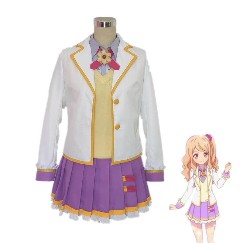 Аниме Aikatsu звезды Венера ковчег школьная форма косплей костюм костюмы на