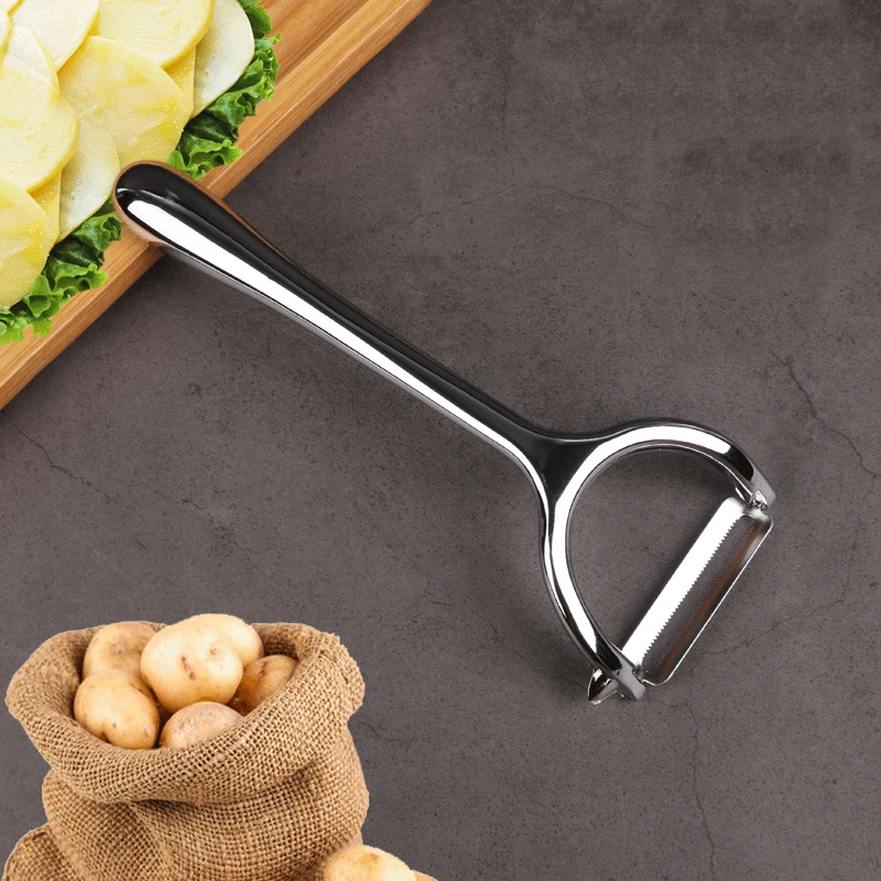 

Peel Shaping Potato Scraper Apples Peel Kitchen Fruit Cutter Planer Suitable for Restaurant Dining Hall Kitchen L9