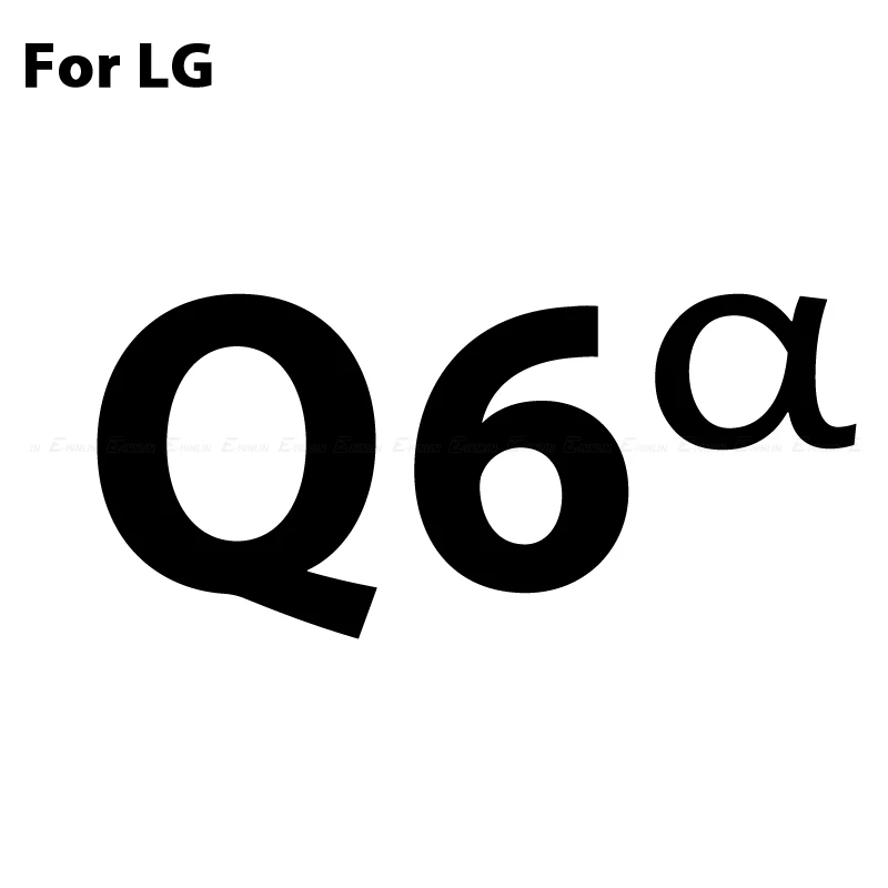 For LG Q6 Alpha Защитная пленка на весь экран для LG G8 G7 G6 Q8 Q7 Q60 Q6 Plus V40 V50 ThinQ Alpha 5G W30 W10 закаленное стекло - Цвет: For LG Q6 Alpha