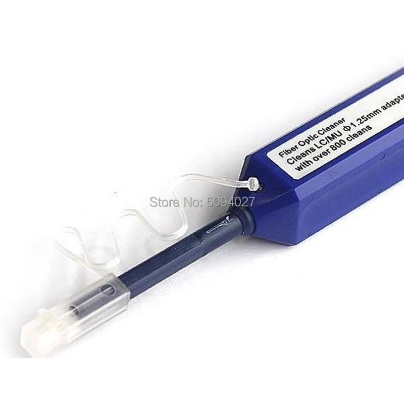 

5pcs LC Fiber Cleaner ftth Smart Click LC/MU Fiber Cleaning Pen UPC/APC 1.25mm Ferrule Connectors