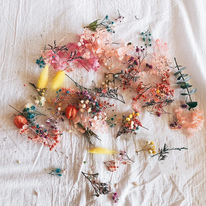 Натуральные сухие цветы цветочный Искусство ремесло скрапбукинга Смолы Форма