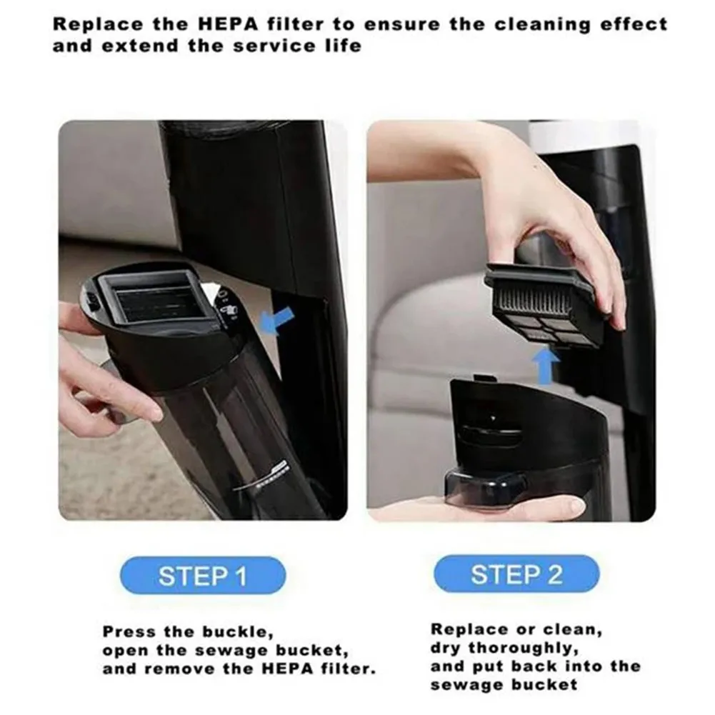 

7pcs Main Brush Filter For IFloor3 And Floor One S3 Household Wet And Dry Vacuum Cleaner Robot Replacement Cleaning Accessores