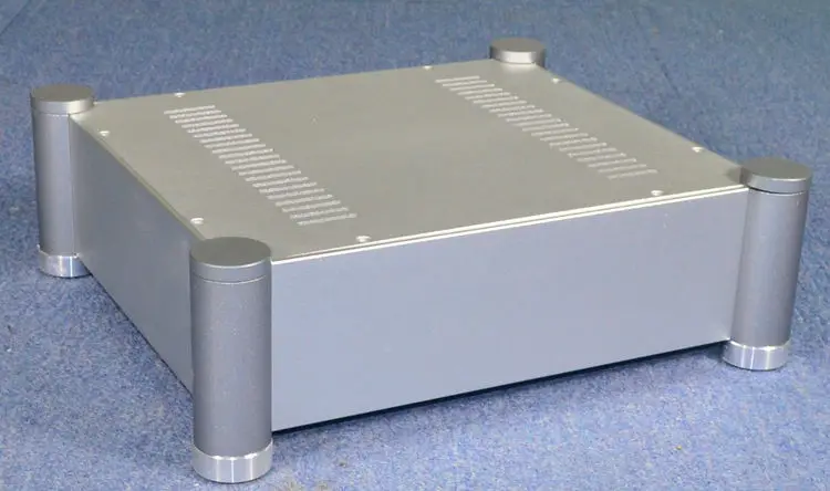 

DIY Amplifie Case 355*313*119mm145 All-Aluminum Tube Amplifier Front Case DIY Box Amplifier Chassis House Enclosure
