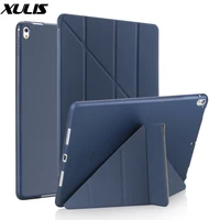 case for ipad pro 9 7 inch leather silicone multi fold smart cover for ipad pro 9 7 case 2016 a1673 a1674 a1675 funda