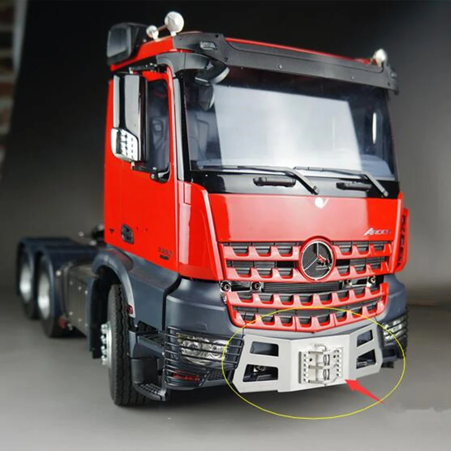 

Tamiya Tractor Trucks Body Front Bumper Hook For 1/14 RC Toy Truck TAMIYA BENZZ 3363 Actros 56348 56352 Model Upgrade Parts