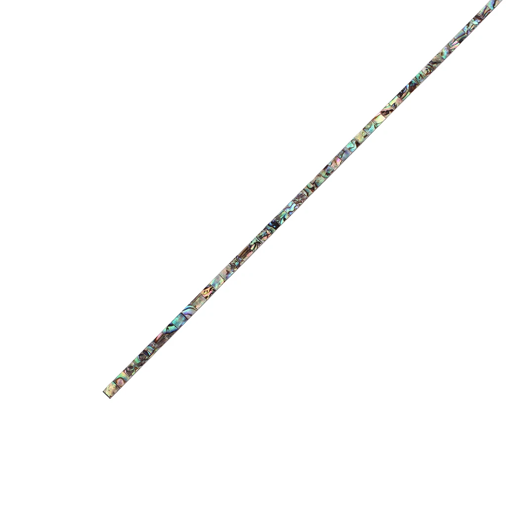 

8Pcs 800x3x1.5mm Abalone Binding Inlay Strips Guitar Mandolin Ukulele Decor