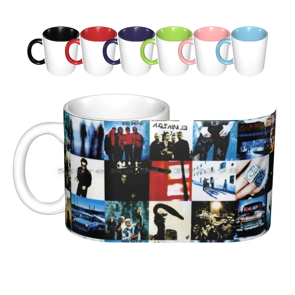 Achtung Baby ( Hd ) Ceramic Mugs Coffee Cups Milk Tea Mug Music Alternative Pop Album Cover Band Irish Ireland Dublin Sunday