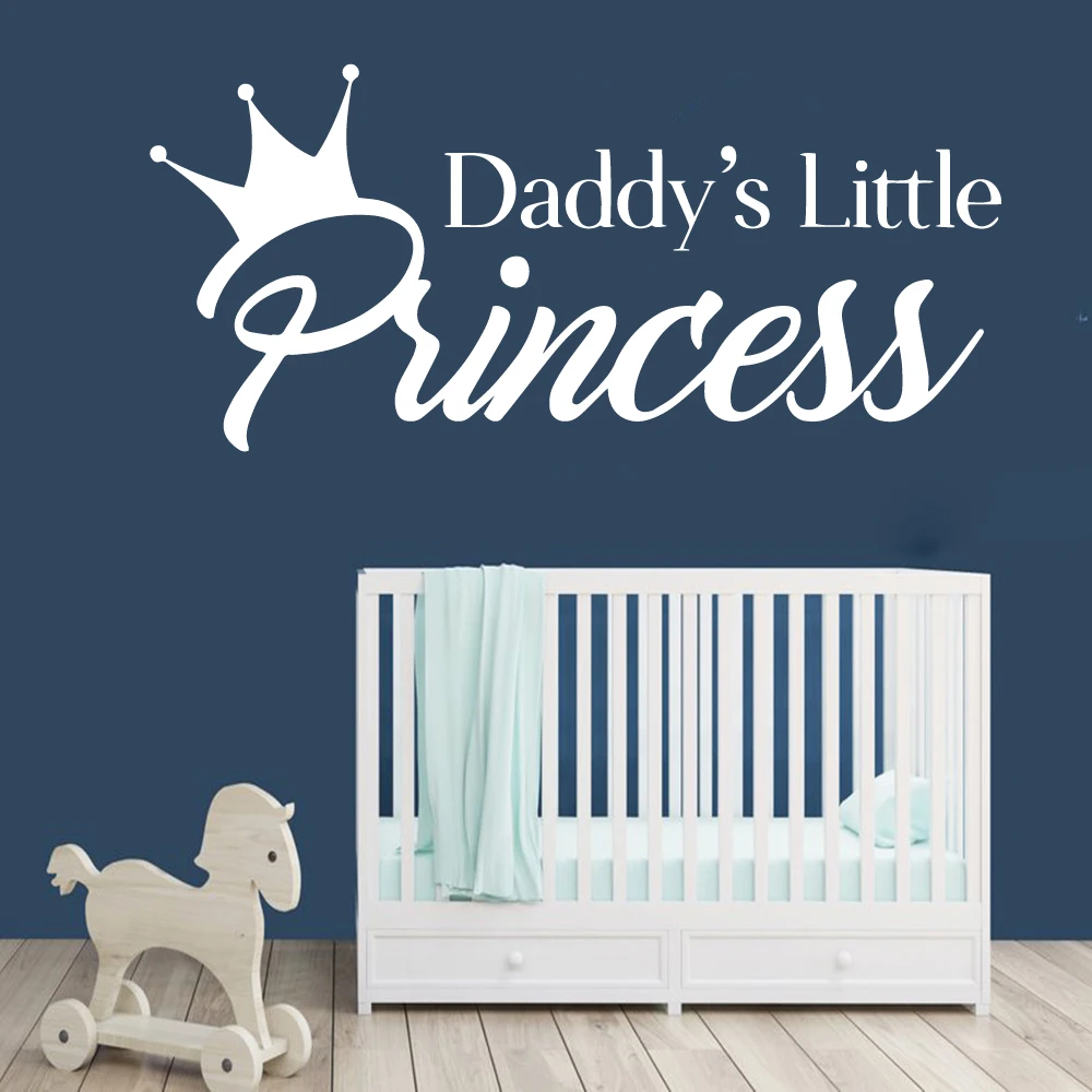 

Cutely Princess Phrase Vinyl Wall Sticker Decal For Kids Room Decor Wall Decals Babys Room Bedroom Decal Decor