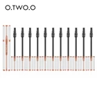O.TWO.O 12 шт.компл., Черная тушь для ресниц, набор для наращивания ресниц