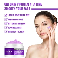 eelhoe lavender aloe vera facial cream whitening moisturizing anti wrinkle acne shrink pore lifting firming face skin care cream