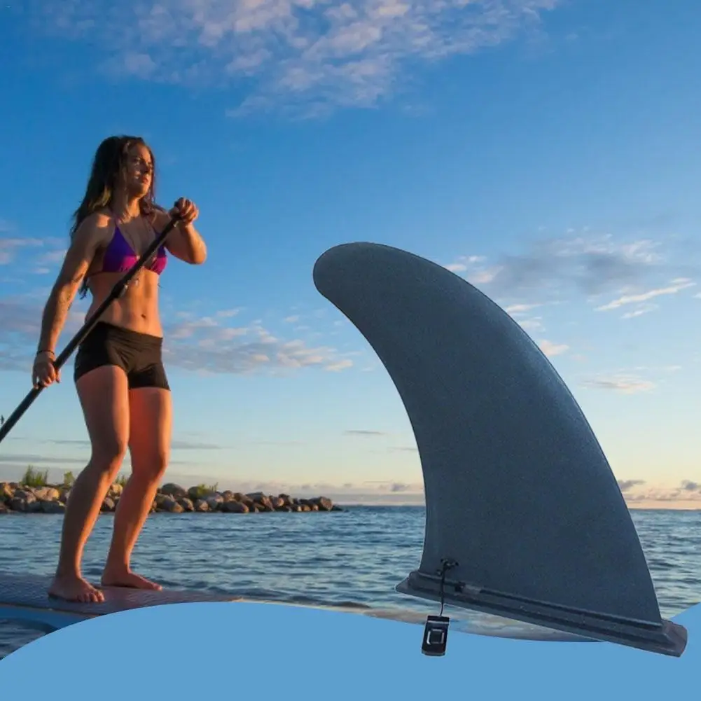 

Outdoor Detachable Surf Fin Kayak Tracking Center Fin For Inflatable Paddleboard Surfboard Long Board With Installation Base