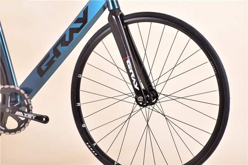 Fixie велосипед 52 см рама односкоростная велосипедная сварочная рама белого цвета алюминиевый сплав настраиваемый трек велосипед 700C колесо