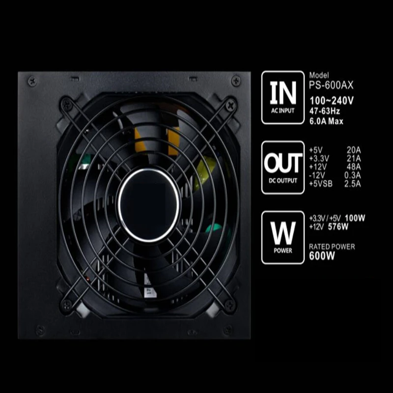 Новый оригинальный блок питания для 1stplayer бренд DK6.0 DK5.0 80 плюс Бронзовый игра