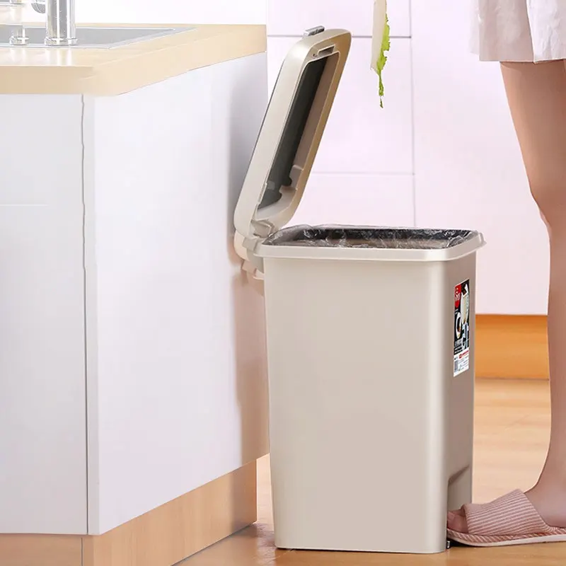 JOYBOS Trash Can Pedal With Lid Household Classification Kitchen Toilet Bathroom Hand Opening Waste Bin Large JBS19|Мусорные баки| |