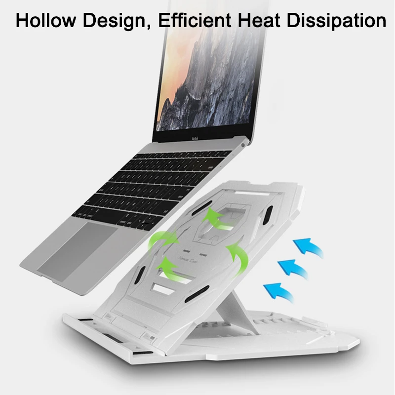 adjustable laptop stand computer desk tablet notebook holder bracket standing desk accessories du55 free global shipping