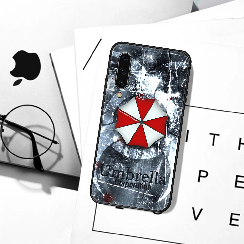 

Umbrella Corporation Phone Case For Samsung Galaxy A 3 5 7 8 10 20 20E 21S 30 30S 40 50 51 70 71 black Waterproof Pretty Cover