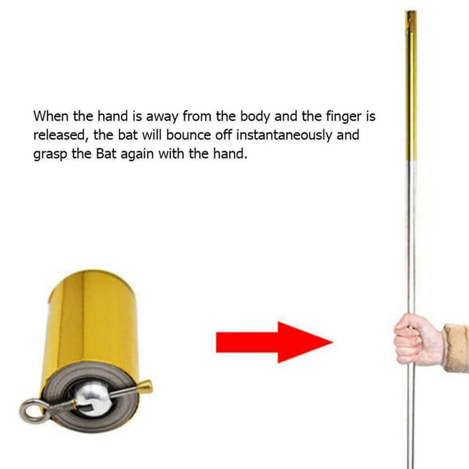 1 шт. карманные портативные боевые искусства металлический персонал 110 см 130 150