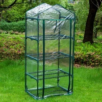 waterproof multi tier portable greenhouse pvc cover garden cover plants flower house corrosion resistant plants cover