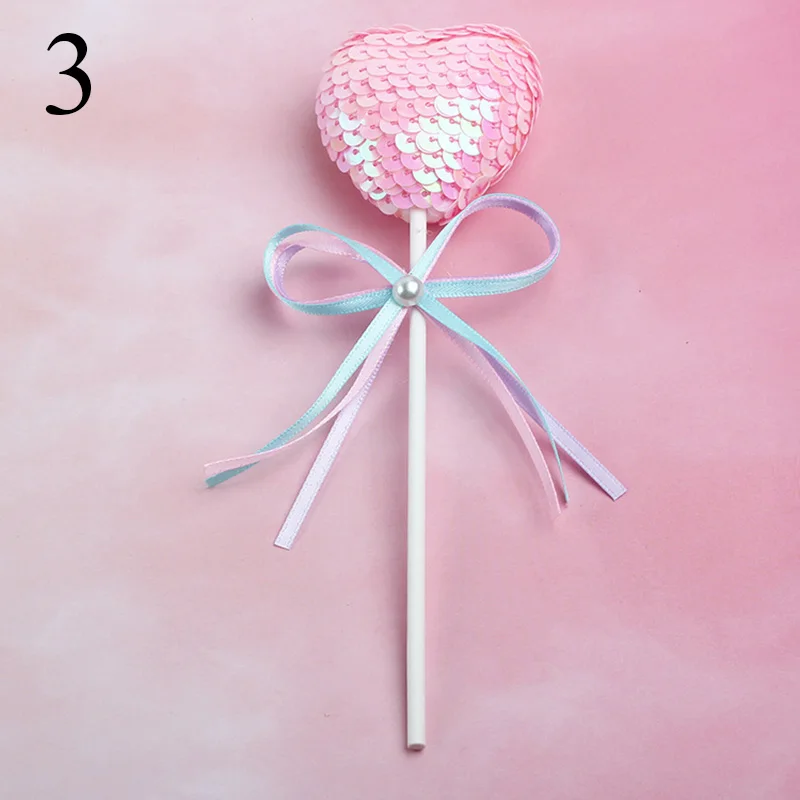 pink heart 1 шт. блестящие серьги-бусины с блестками торт топперы день рождения Свадебный Праздничный торт флаг украшения детский душ торт Топпер вечерние поставки - Цвет: pink heart