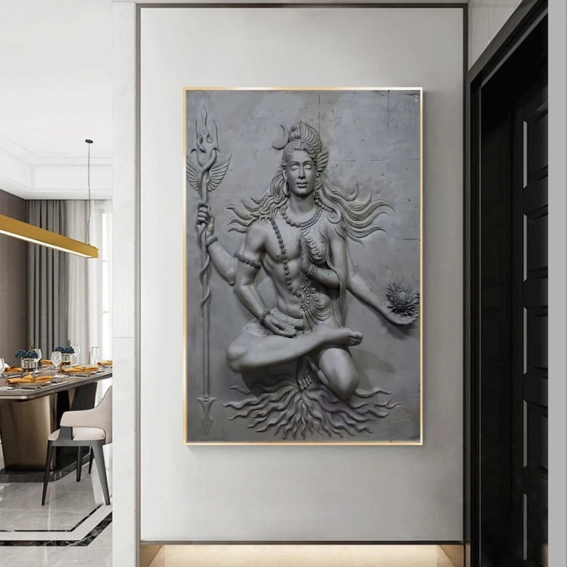 Картина на холсте Лорд Шива FajerminArt