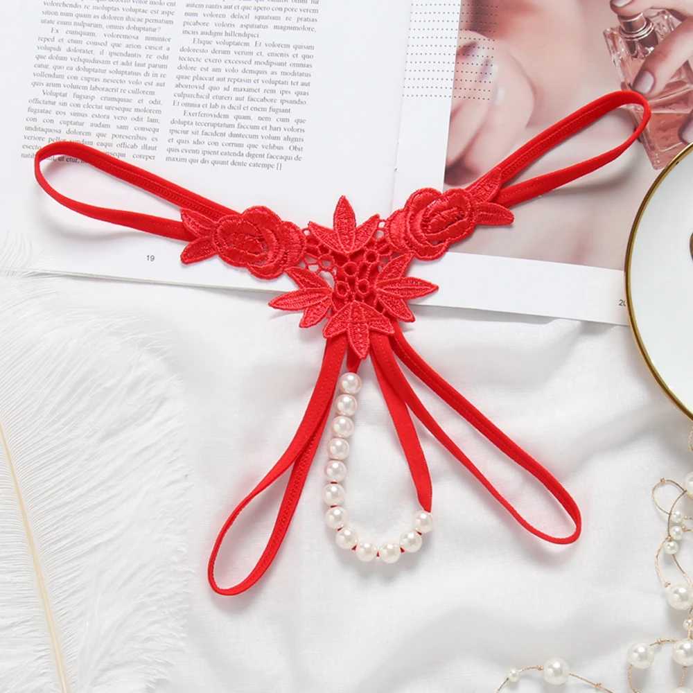 1 шт. Женские Трусы стринги с вышивкой|Трусики| |