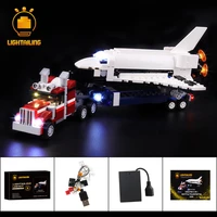 lightailing led light kit for 31091 series shuttle transporter building blocks lighting set not include the model