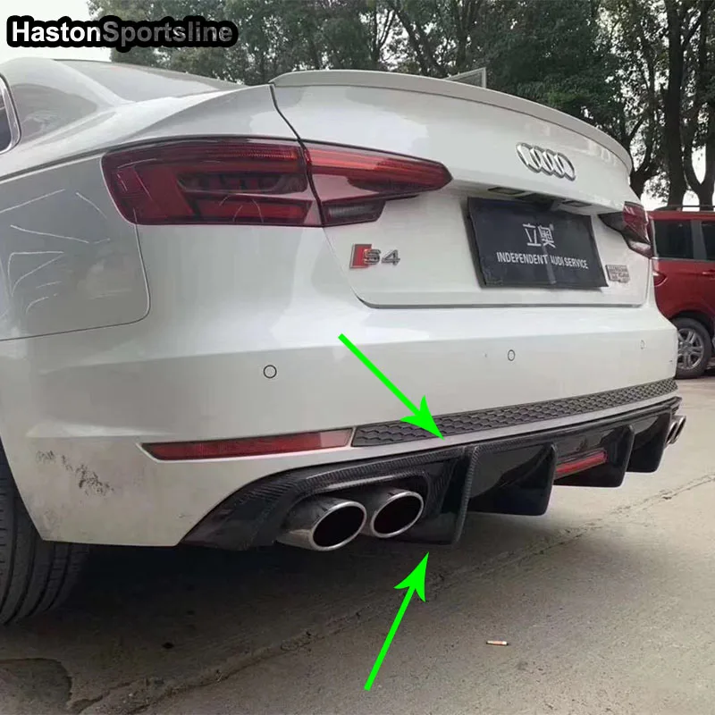A4 B9 S4 Sline отделение из углеродного волокна для Audi Седан 2016-2019 | Автомобили и