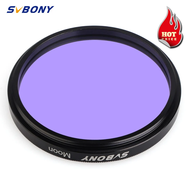 

SVBONY Telescope Moon Filter Standard 2'' Filter Thread for Moon and Skyglow