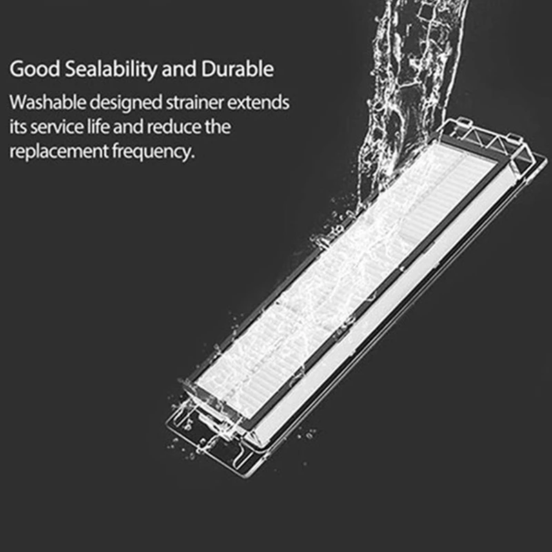 

SANQ Accessories Kits for Xiaomi Roborock S50 S51 E25 S5 S60 Roborock Robot Vacuum Parts Filter Side Brush Roll Brush