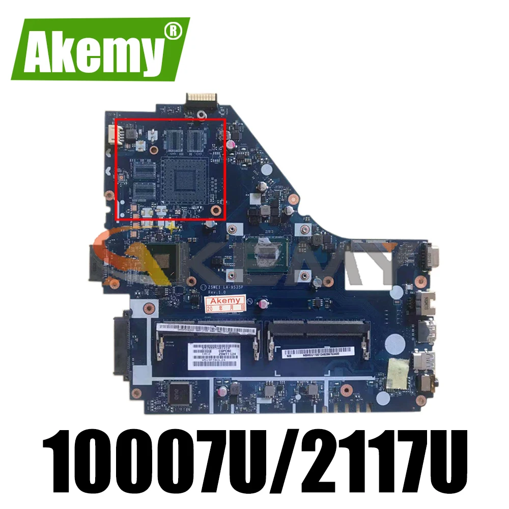 

Z5WE1 LA-9535P For ACER E1-530 E1-570 E1-570G Laptop motherboard With HM77 10007U/2117U DDR3 100% Fully Tested (Free shipping)